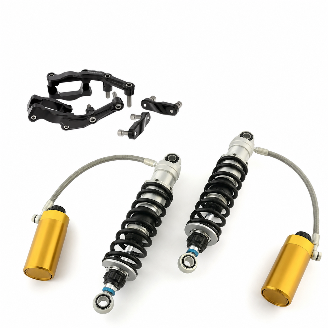 Rear shock and bracket kit