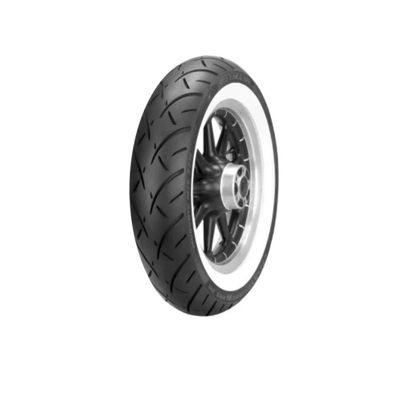 Whitewall rear tire