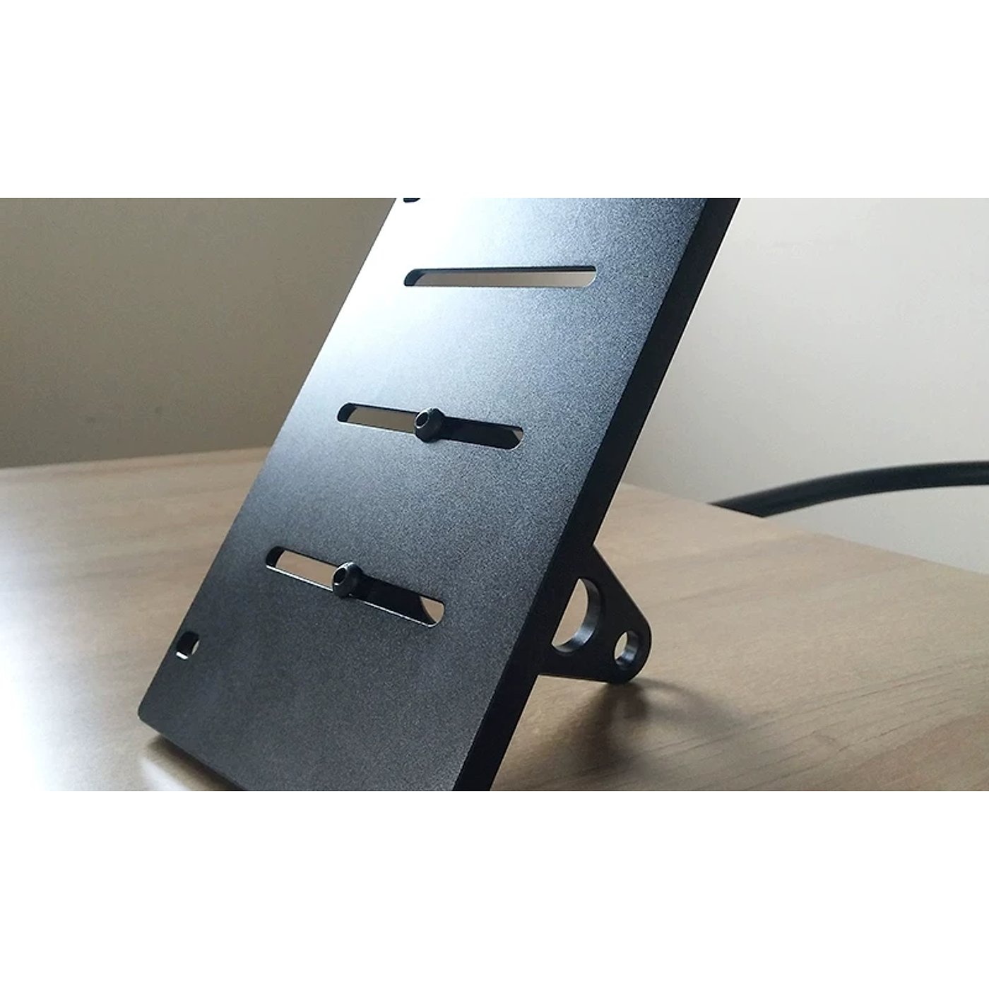 Side license plate mount