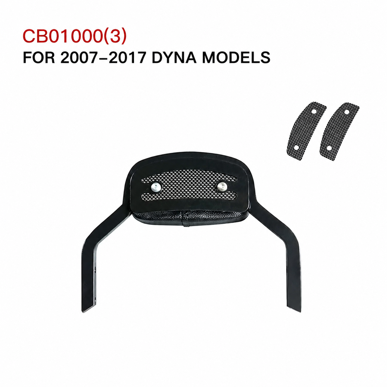 CB01000(3) mini backrest for 2007–2017 Dyna