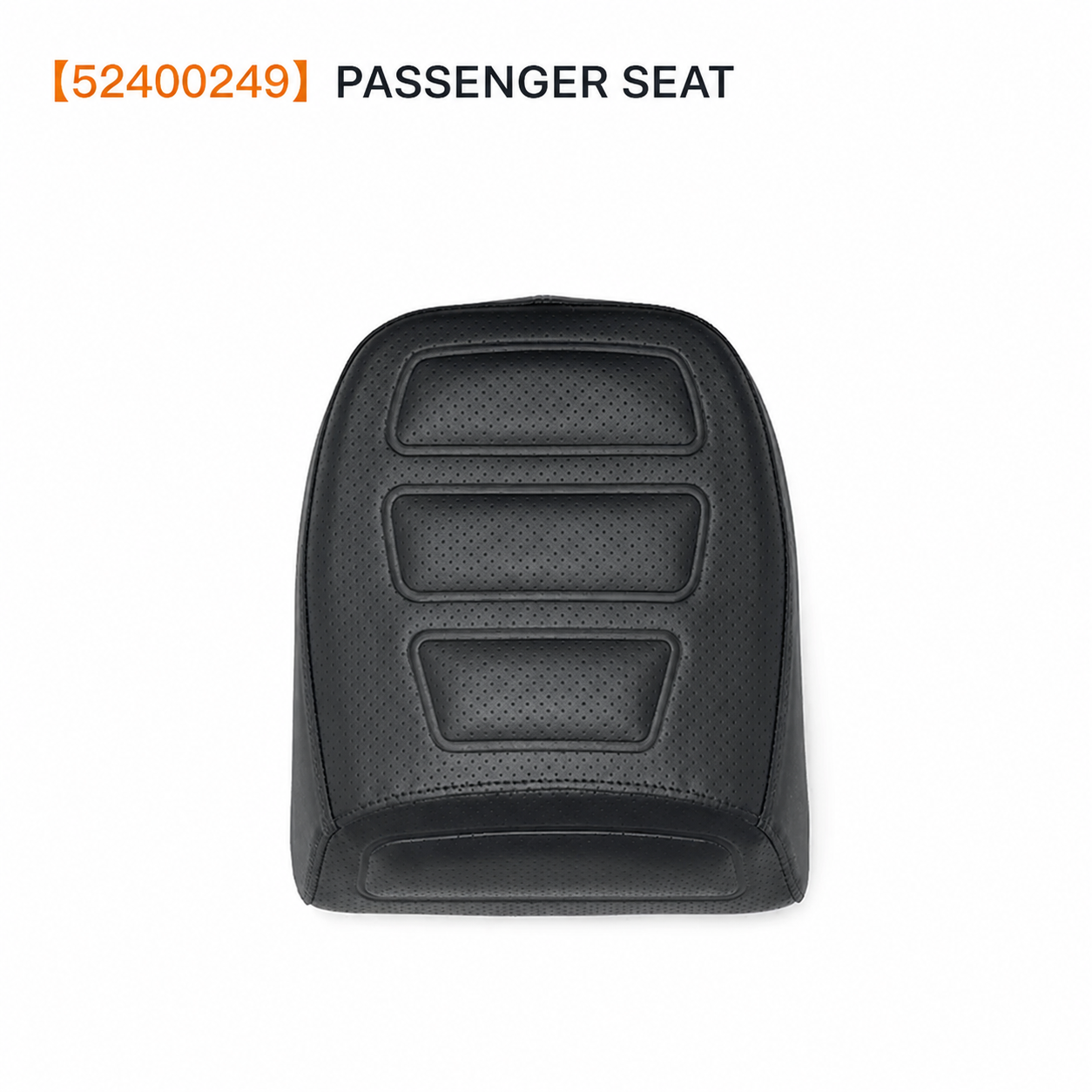 52400249 waterproof passenger seat