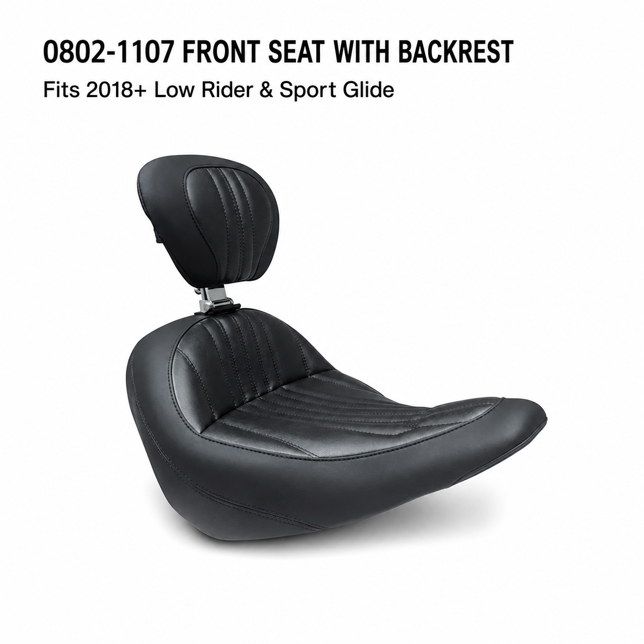 0802-1107 front seat with backrest