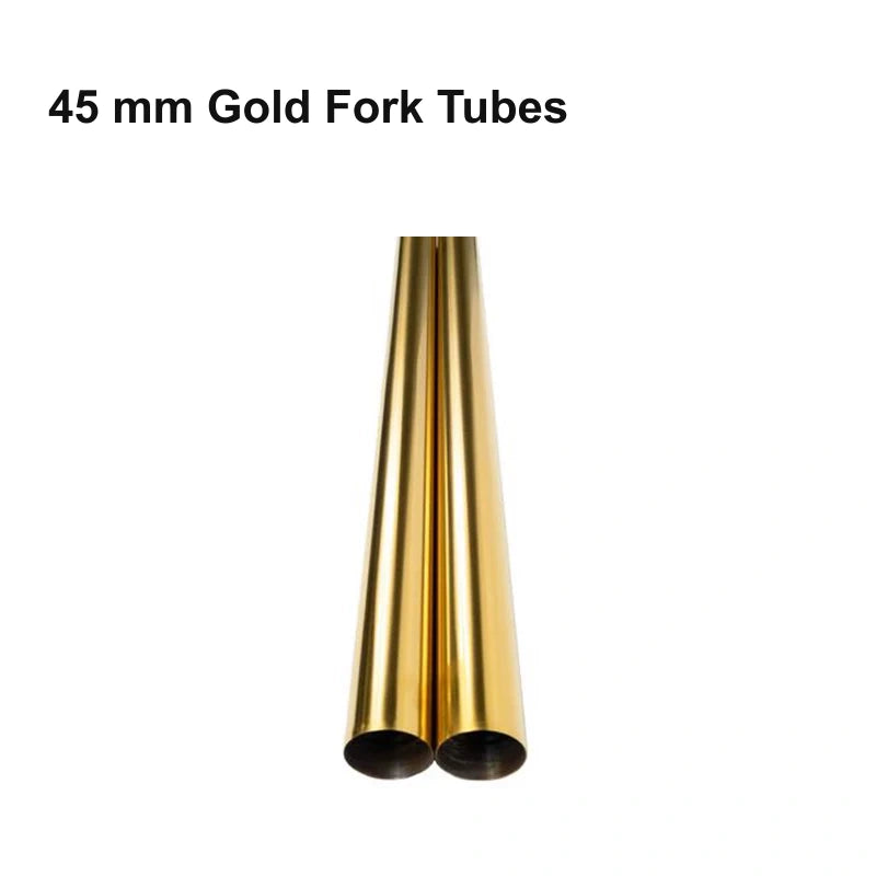 45 mm Gold Fork Tubes for Road Glide