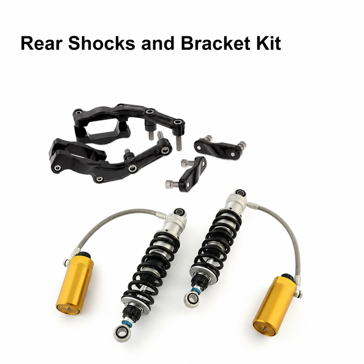 Rear Shocks and Bracket Kit for Road Glide