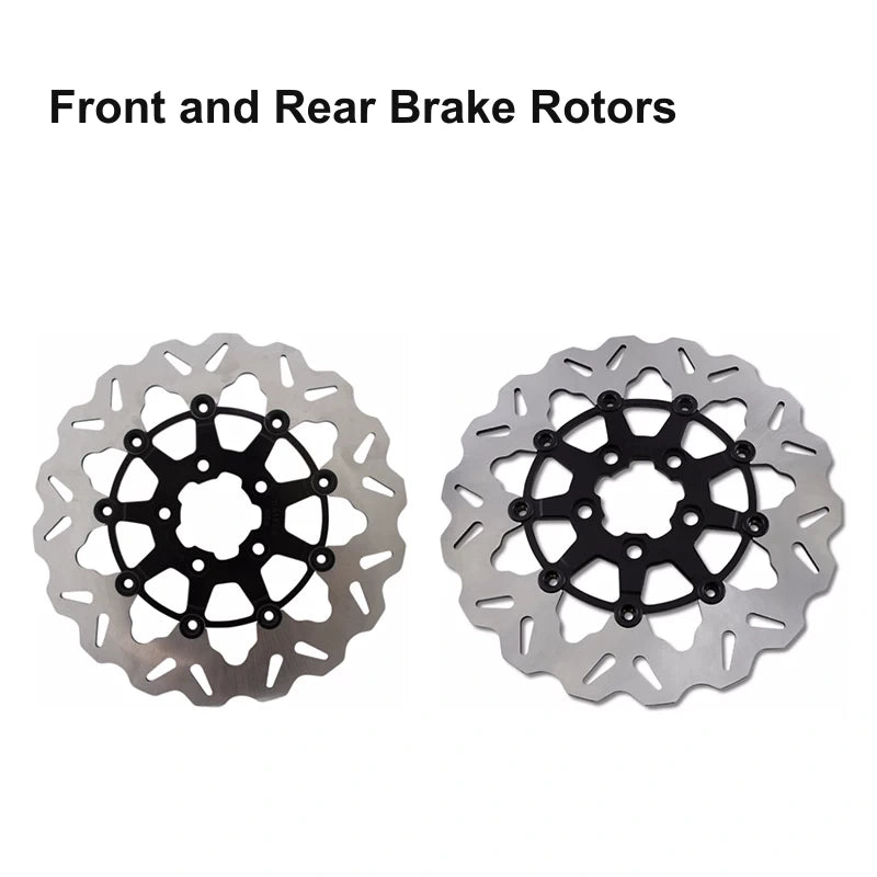 Front and Rear Brake Rotors for Road Glide