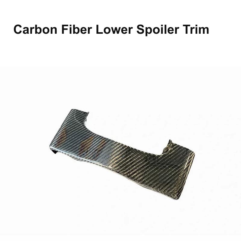 Carbon Fiber Lower Spoiler Trim for Road Glide
