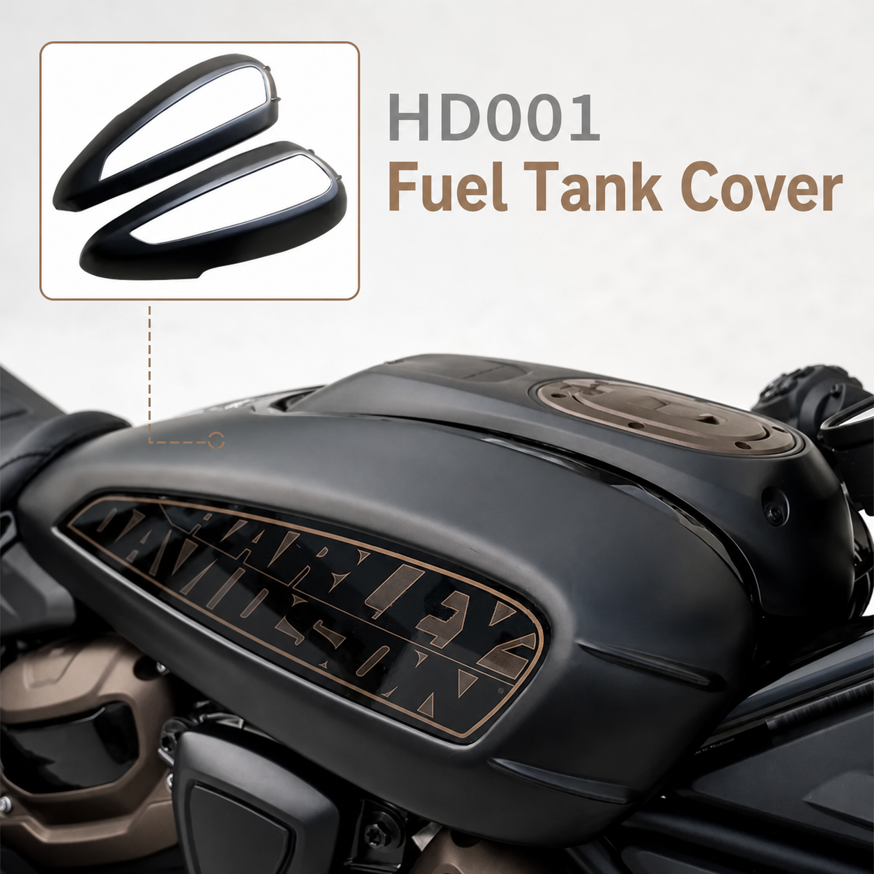 HD001 Fuel Tank Cover