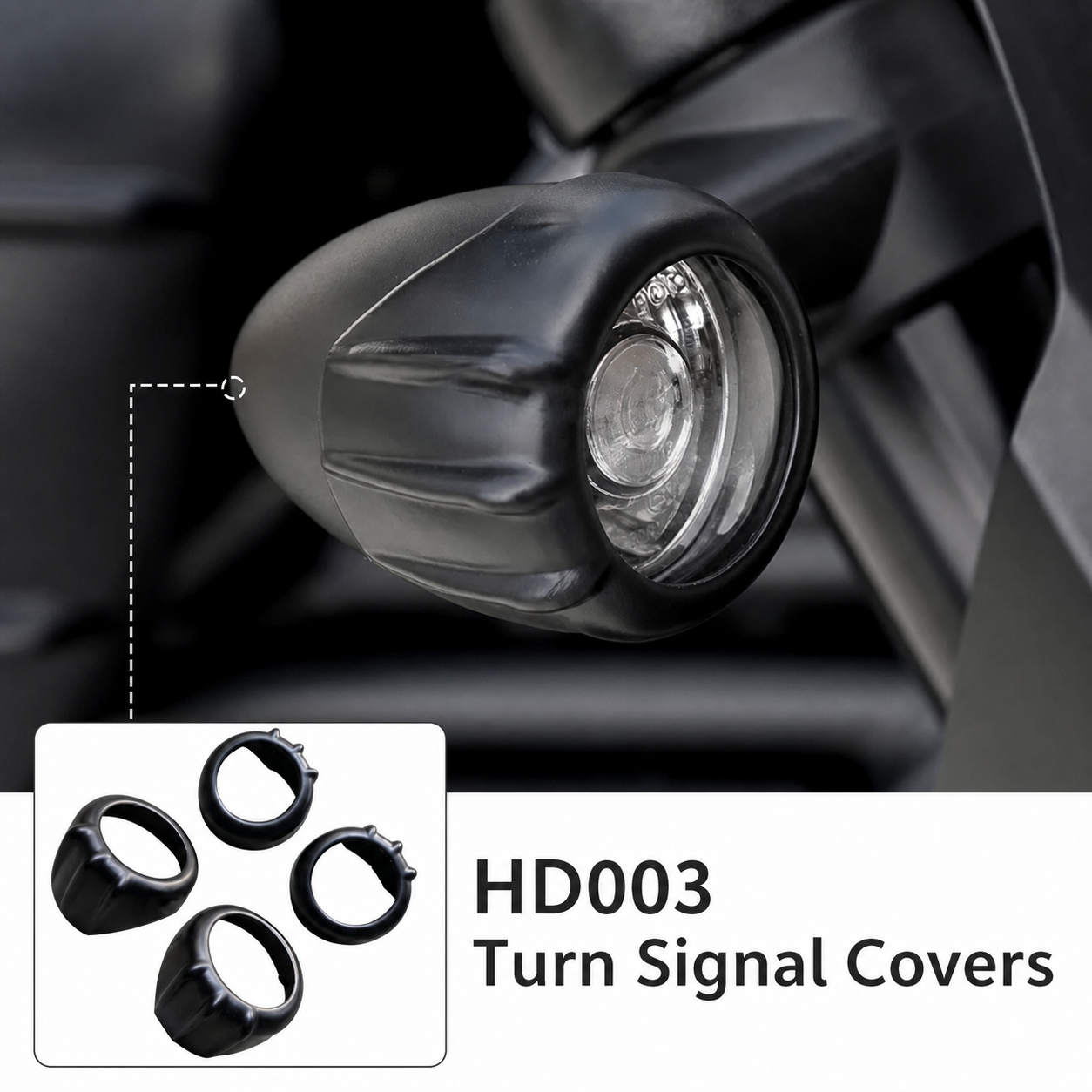 HD003 Turn Signal Covers