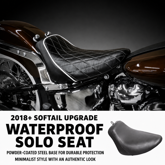 Unbranded waterproof solo seat for 2018+ Softail models