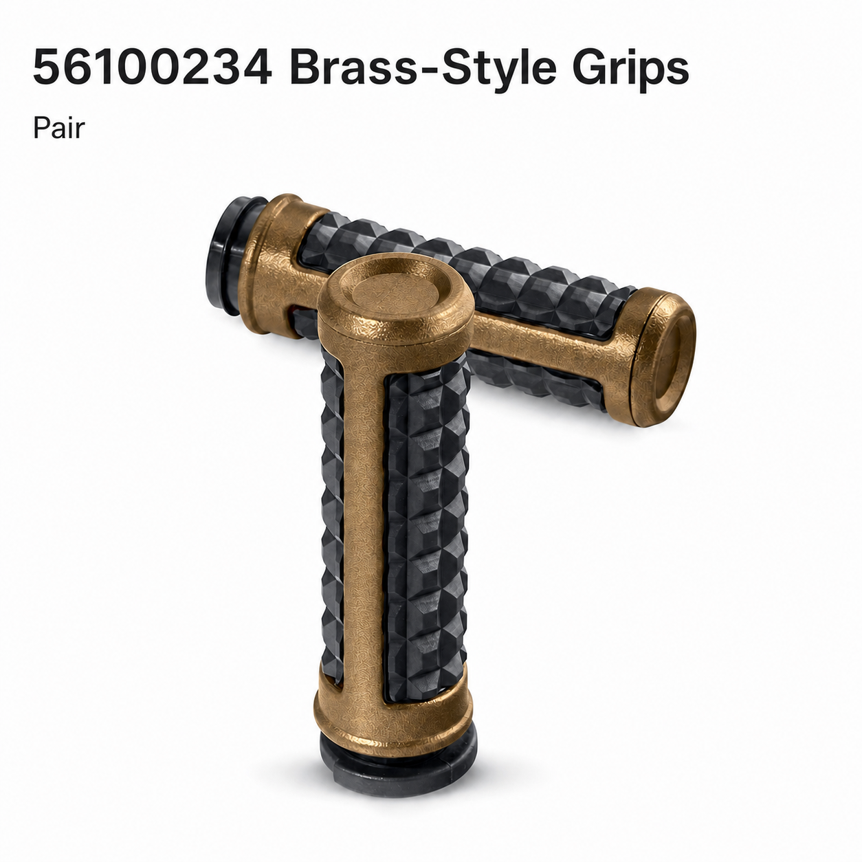 56100234 Brass-Style Grips