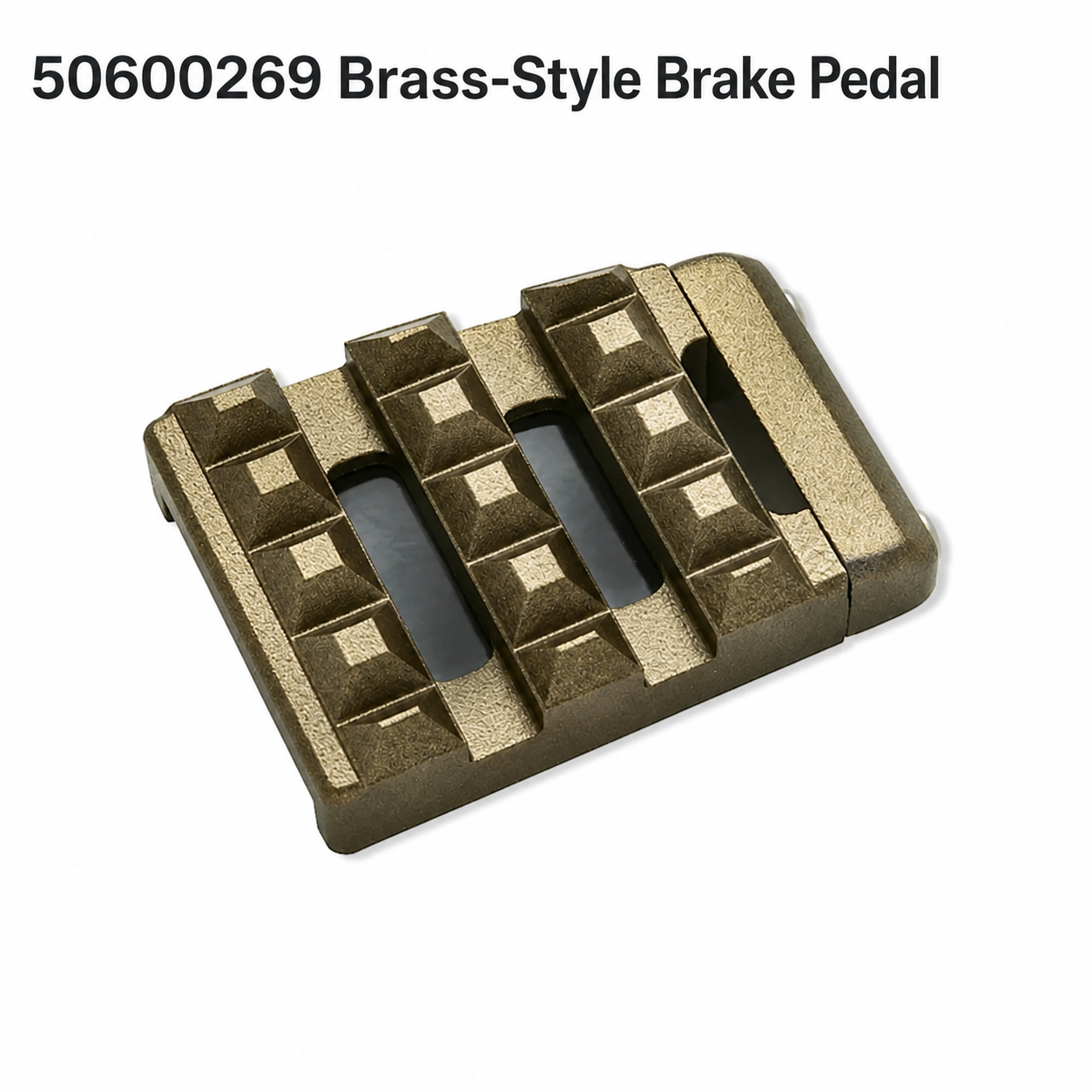 50600269 Brass-Style Brake Pedal