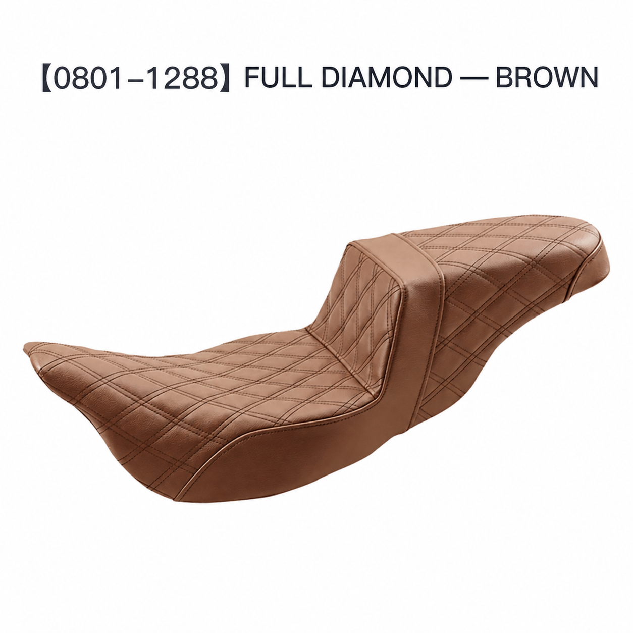 0801-1288 full diamond brown seat