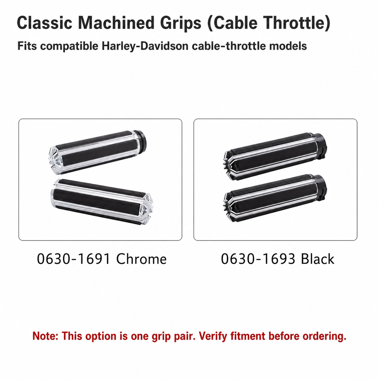 Classic Machined / Cable Throttle