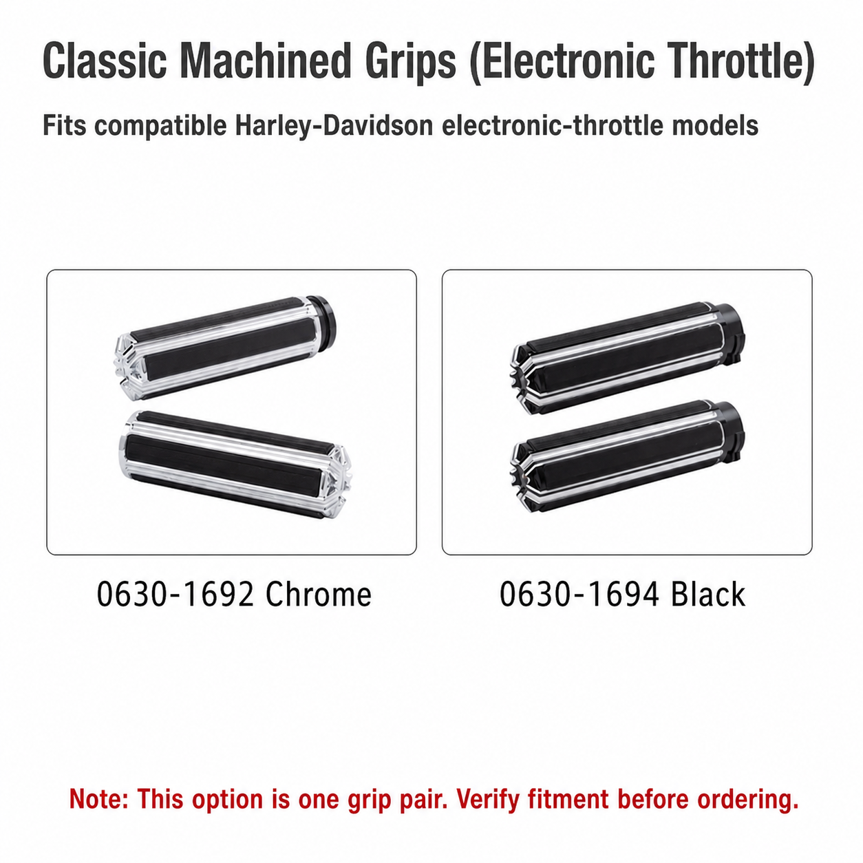 Classic Machined / Electronic Throttle