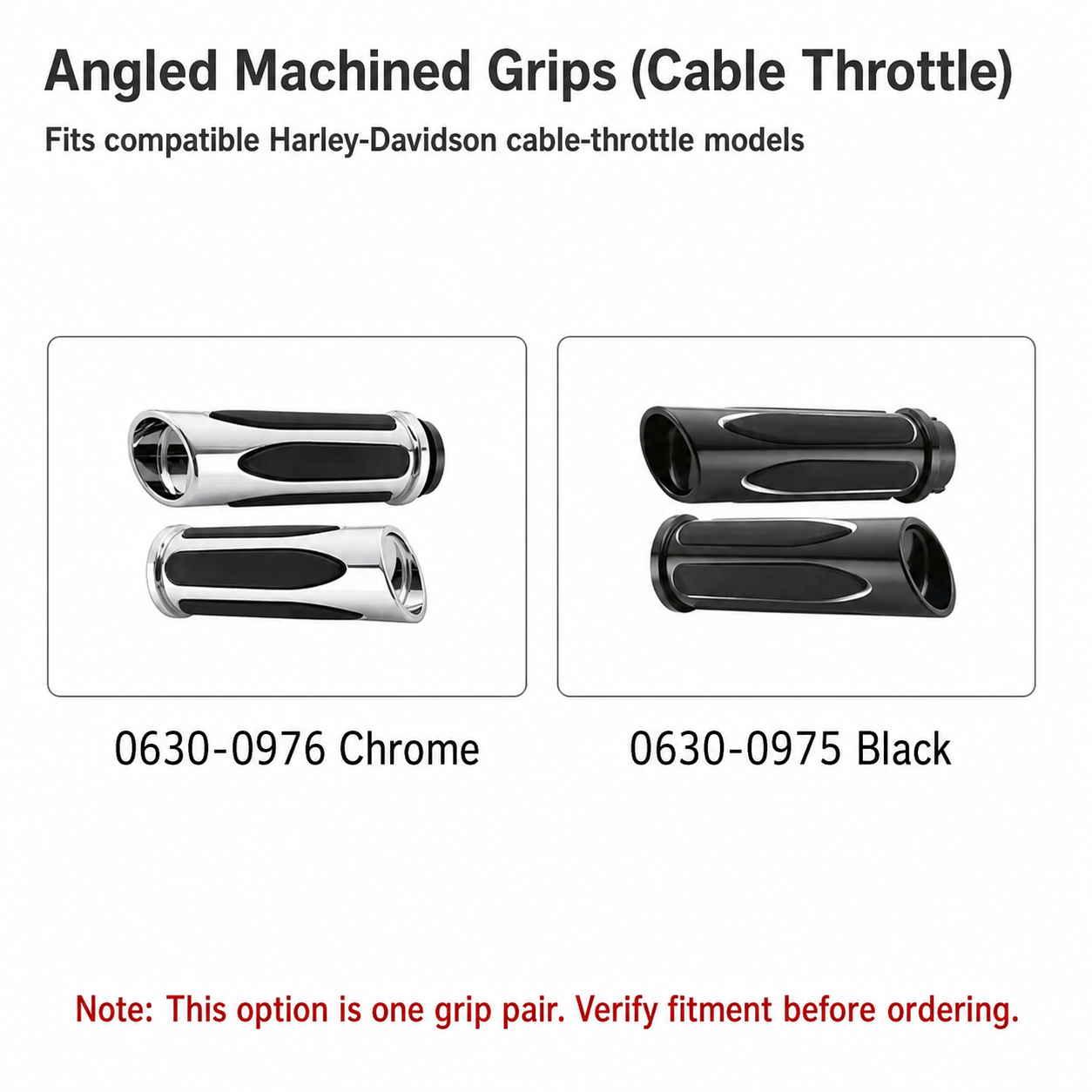 Angled Machined / Cable Throttle