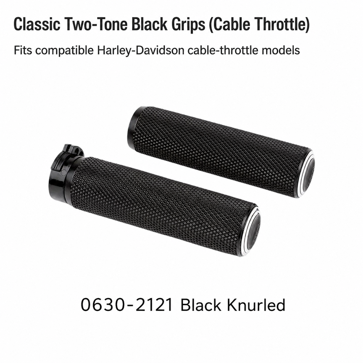 Classic Two-Tone Black / Cable Throttle