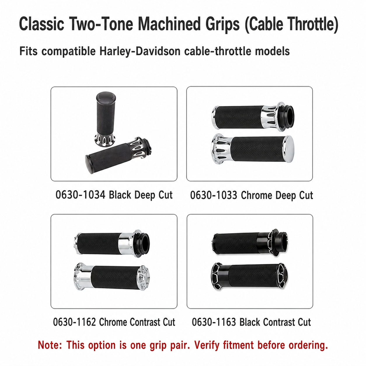 Classic Two-Tone Machined / Cable Throttle