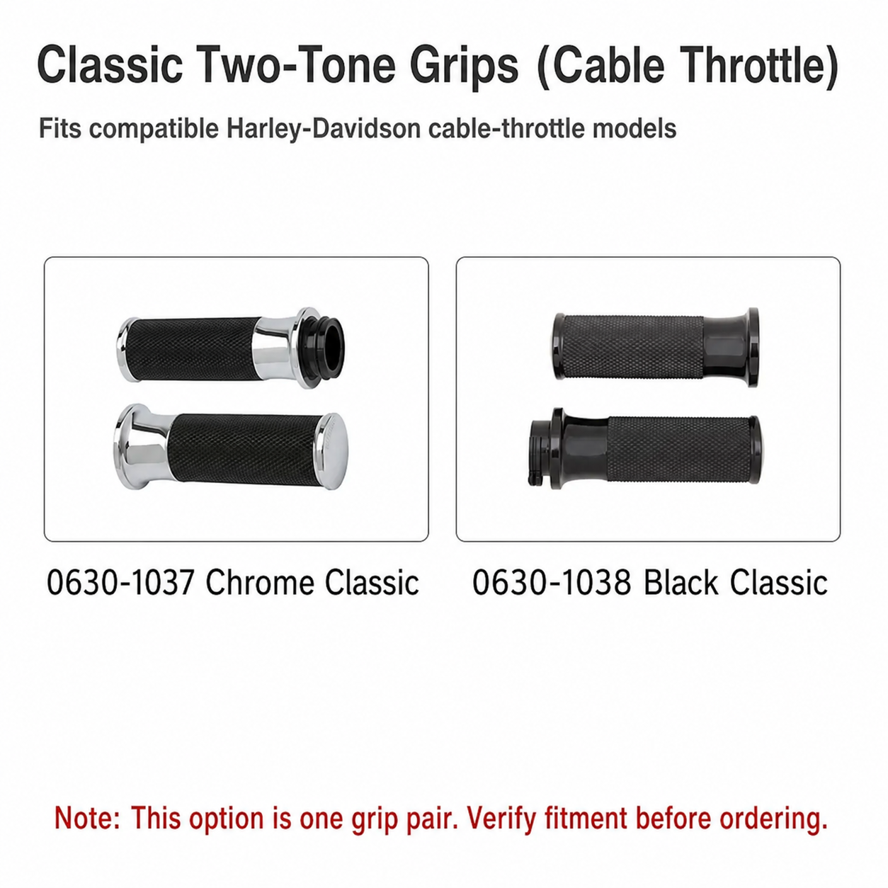 Classic Two-Tone Classic / Cable Throttle