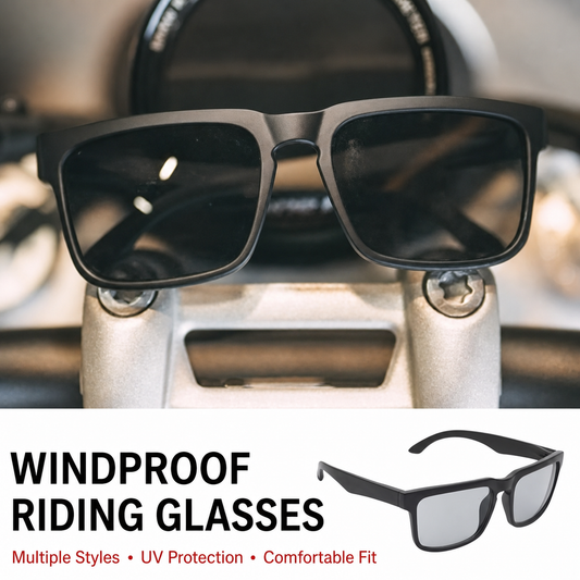 Windproof motorcycle riding glasses
