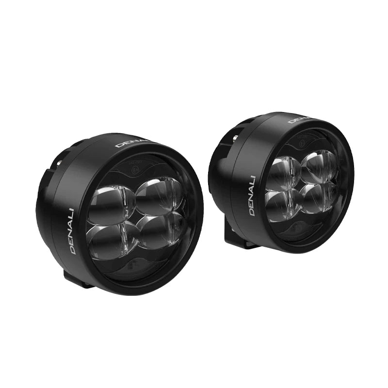 Denali round LED auxiliary light pair