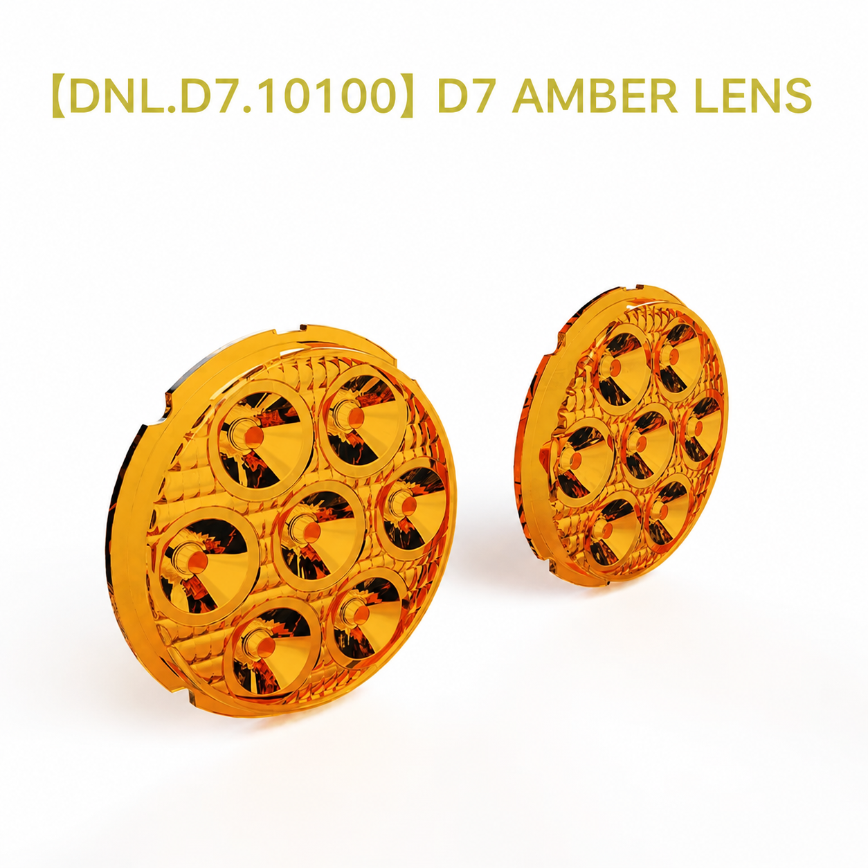 D7 Amber Lens (DNL.D7.10100)