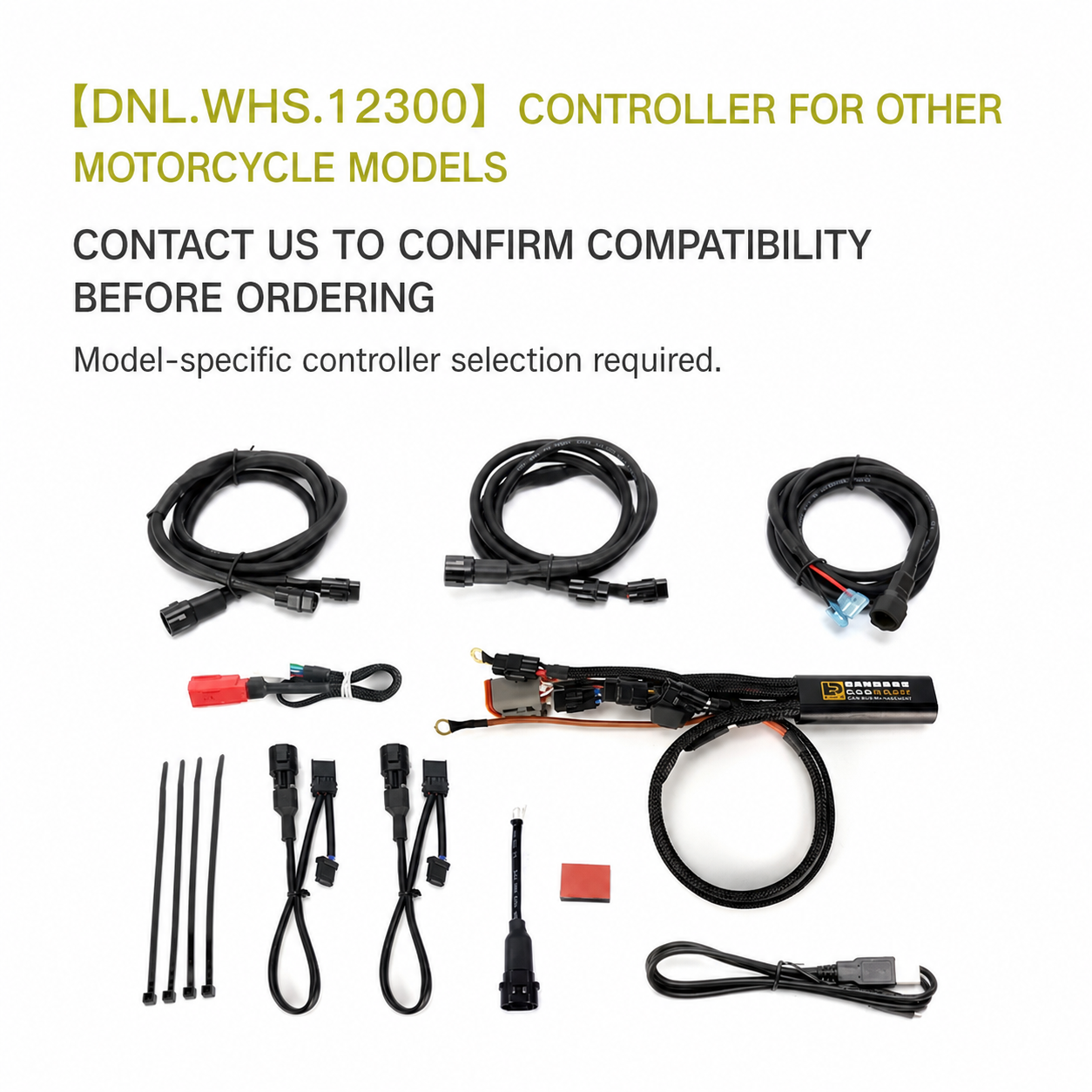 Controller for Other Motorcycle Models — Contact Us