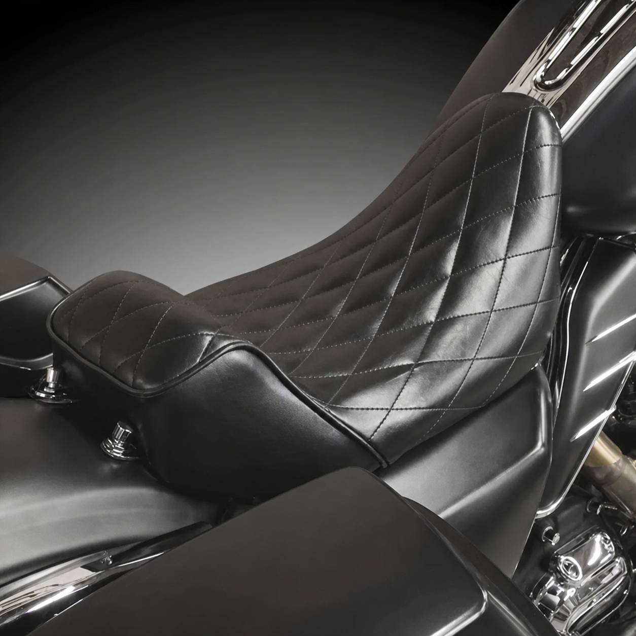 Solo touring motorcycle seat gallery-2