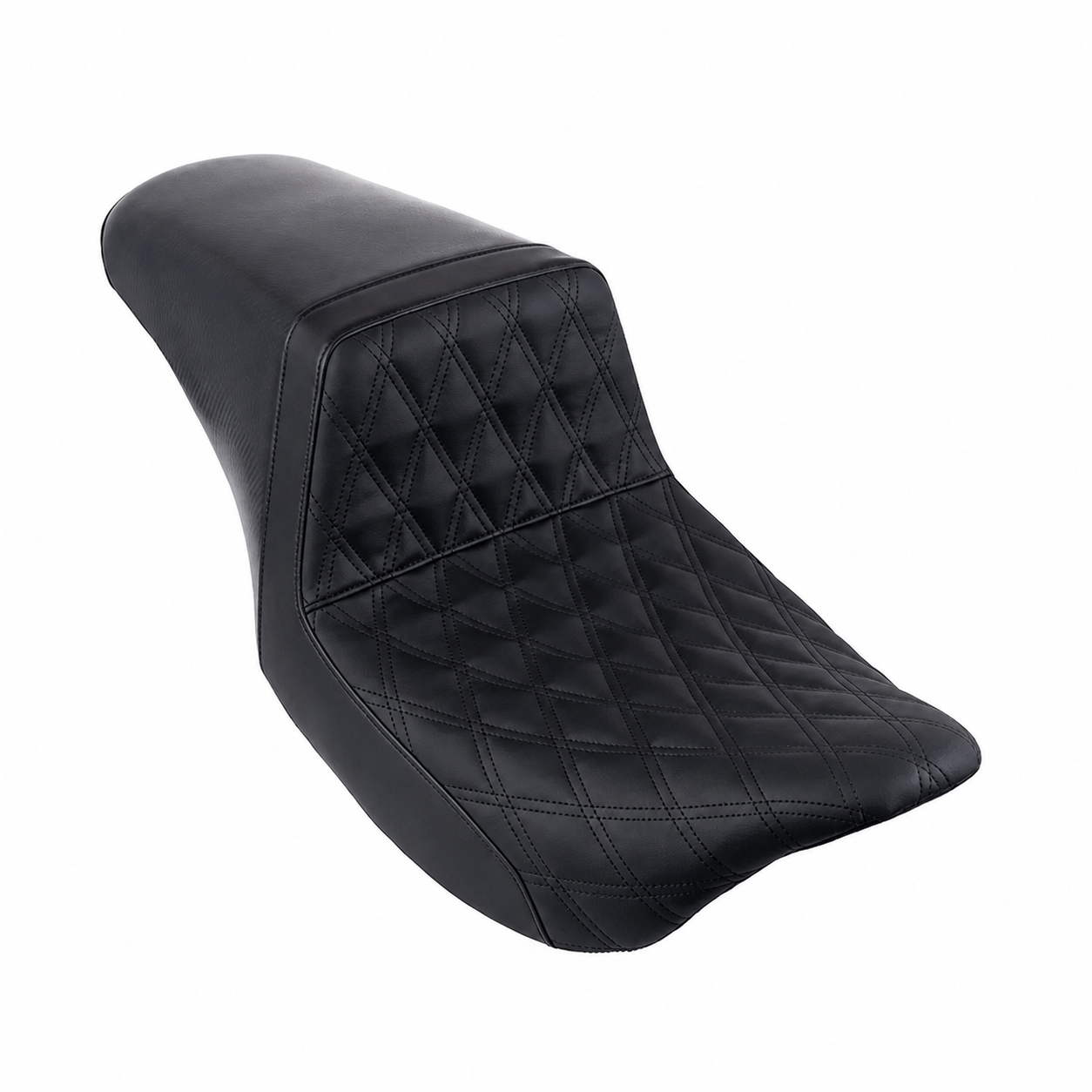 Diamond stitched touring motorcycle seat variant-5061925841058