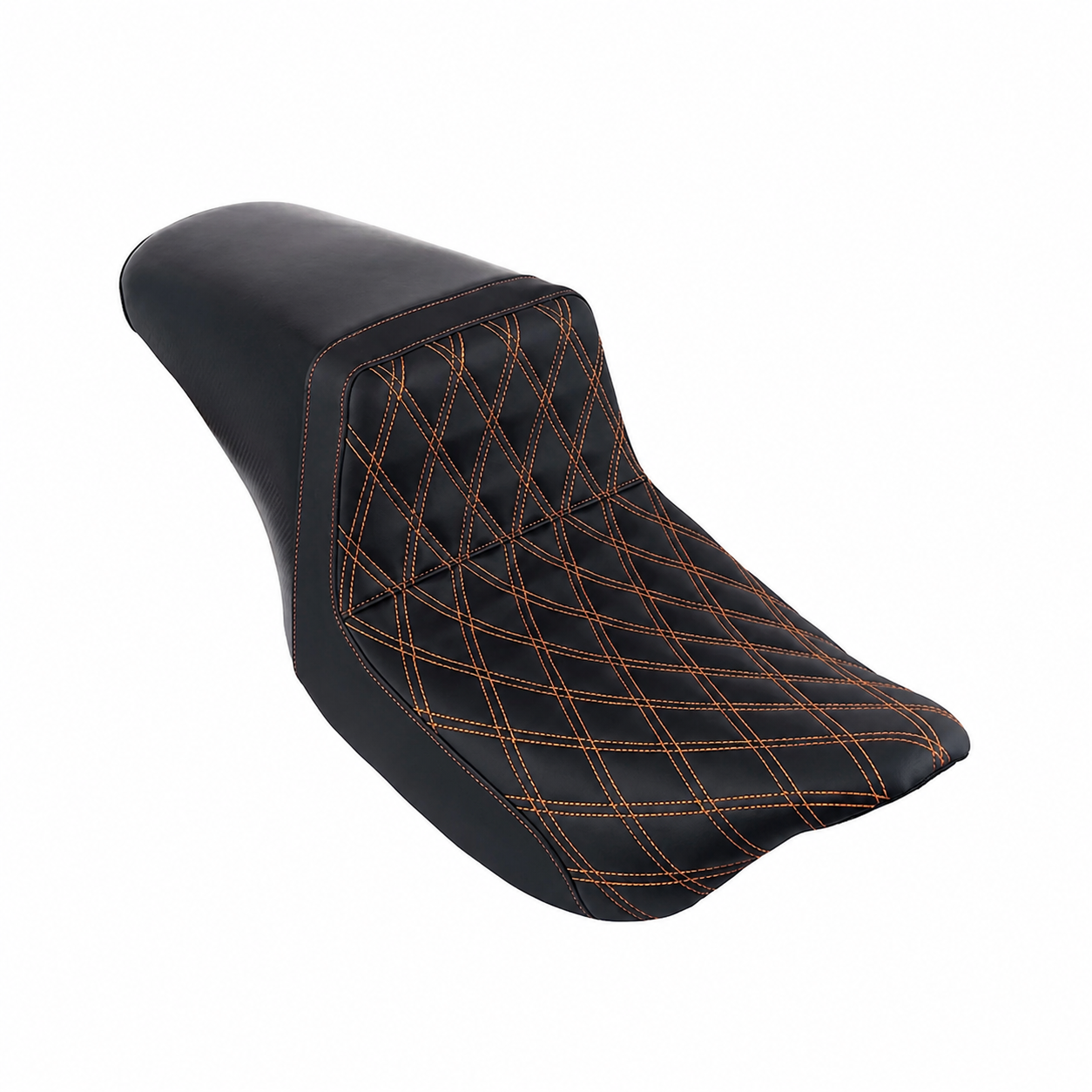 Diamond stitched touring motorcycle seat variant-5061925841060