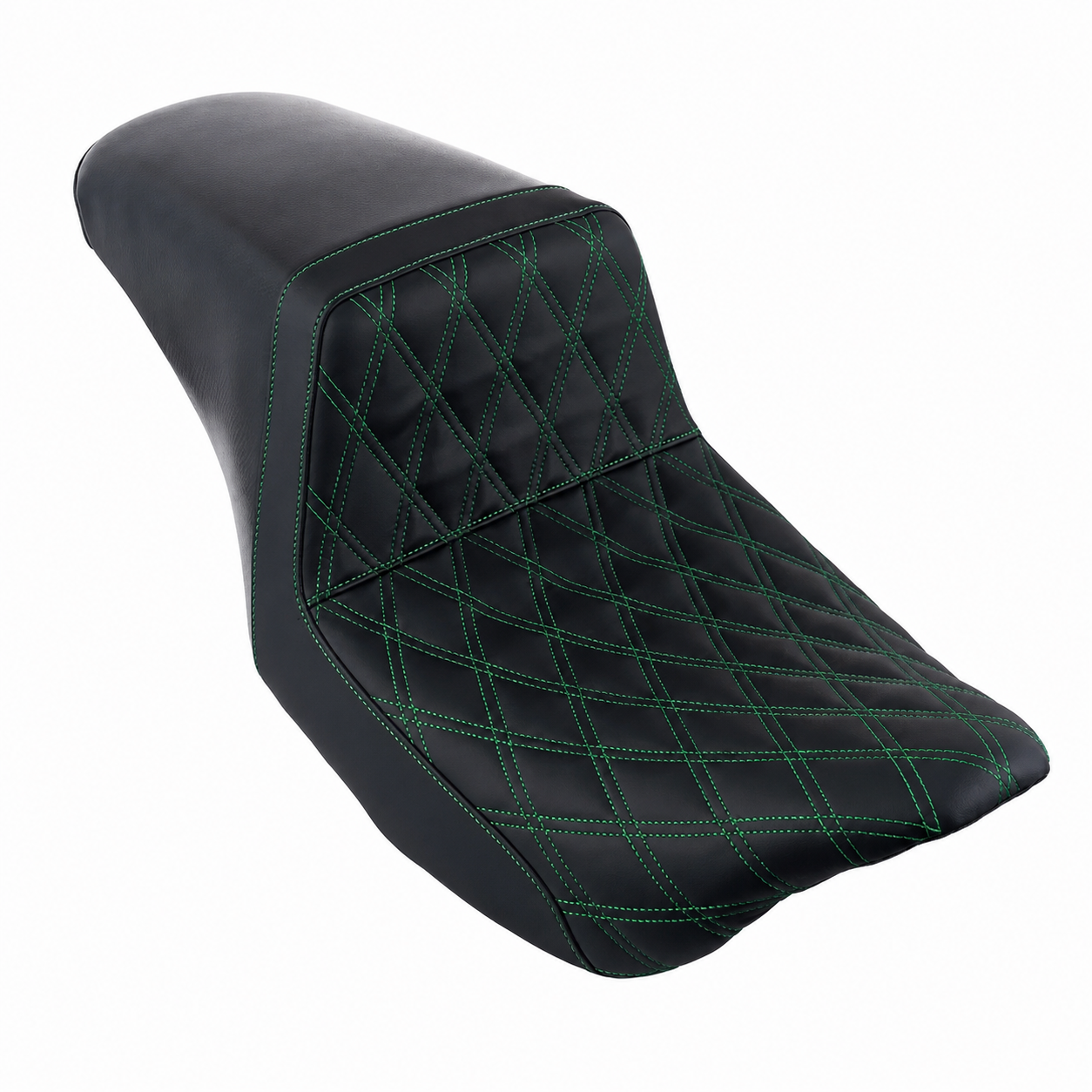 Diamond stitched touring motorcycle seat variant-5061925841062