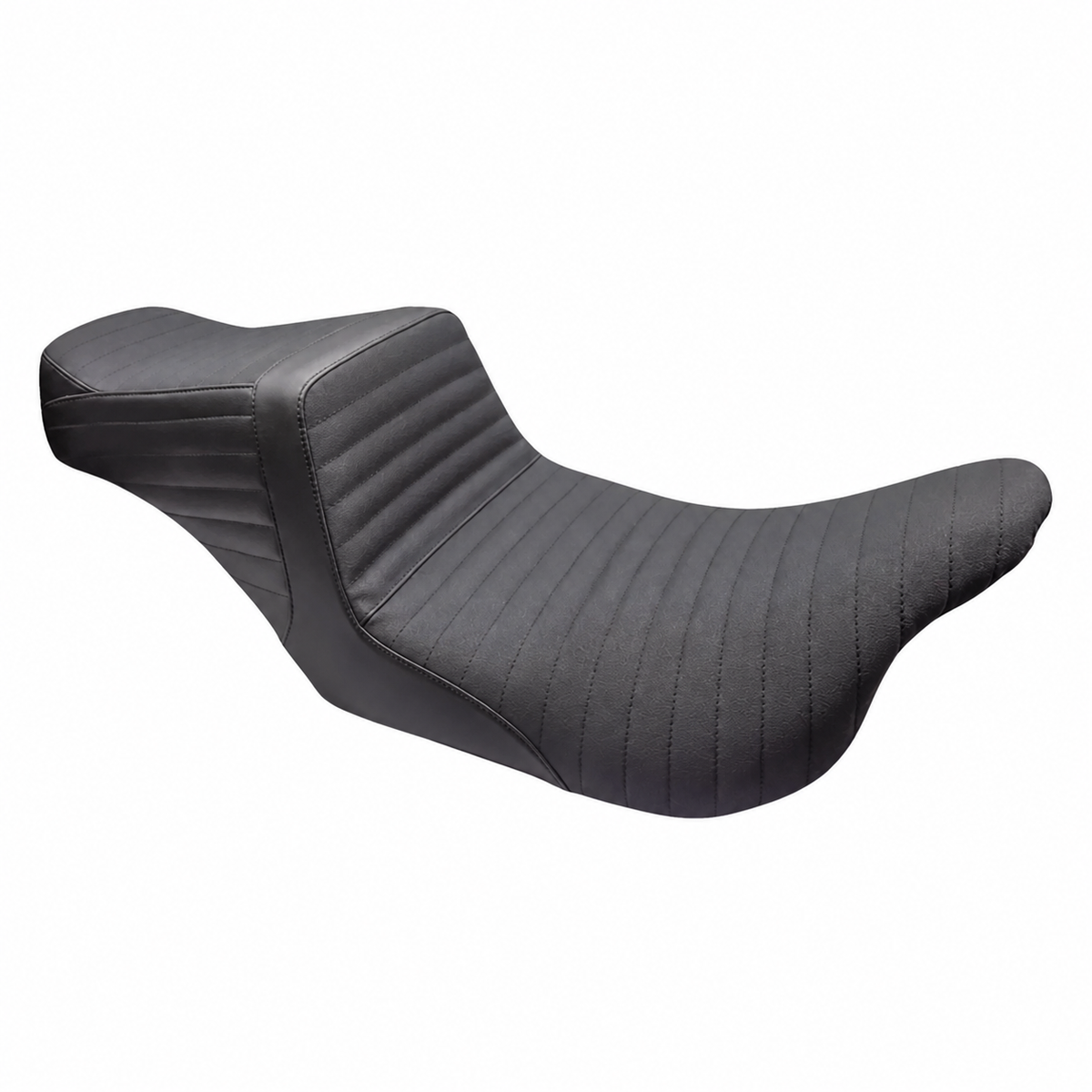 Horizontal black stitch anti-slip seat