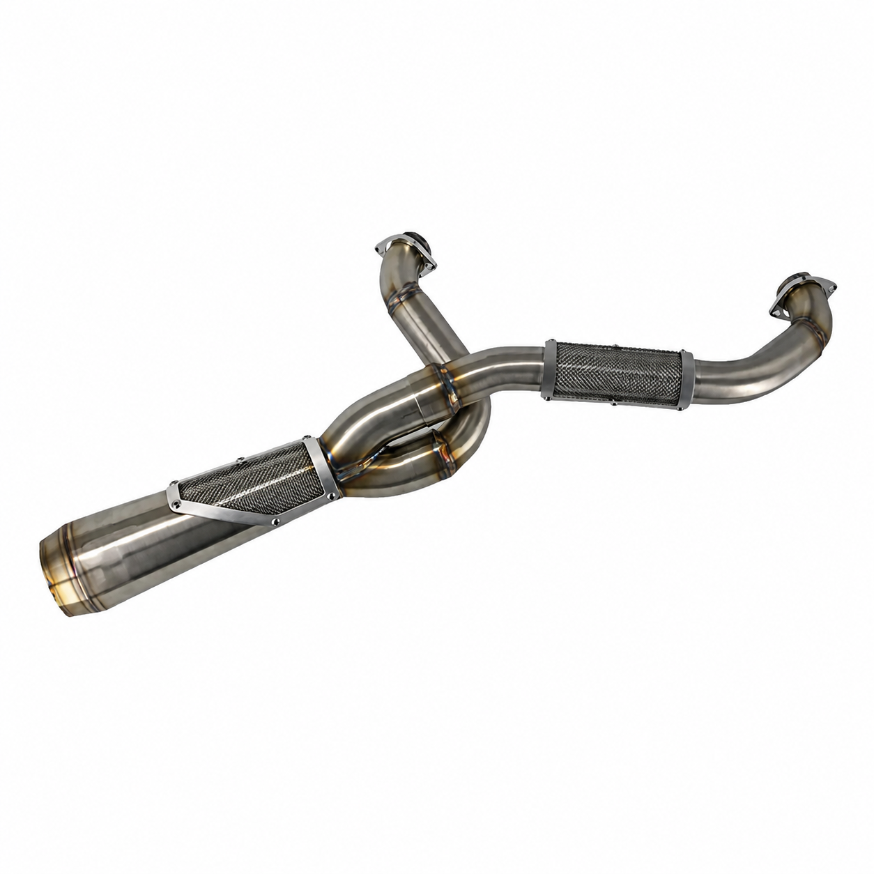 Stainless steel Trask 2-Into-1 full exhaust system