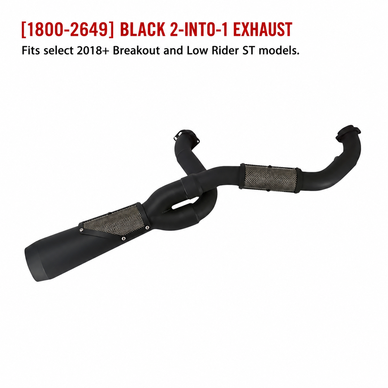 1800-2649 Black — Breakout / Low Rider ST