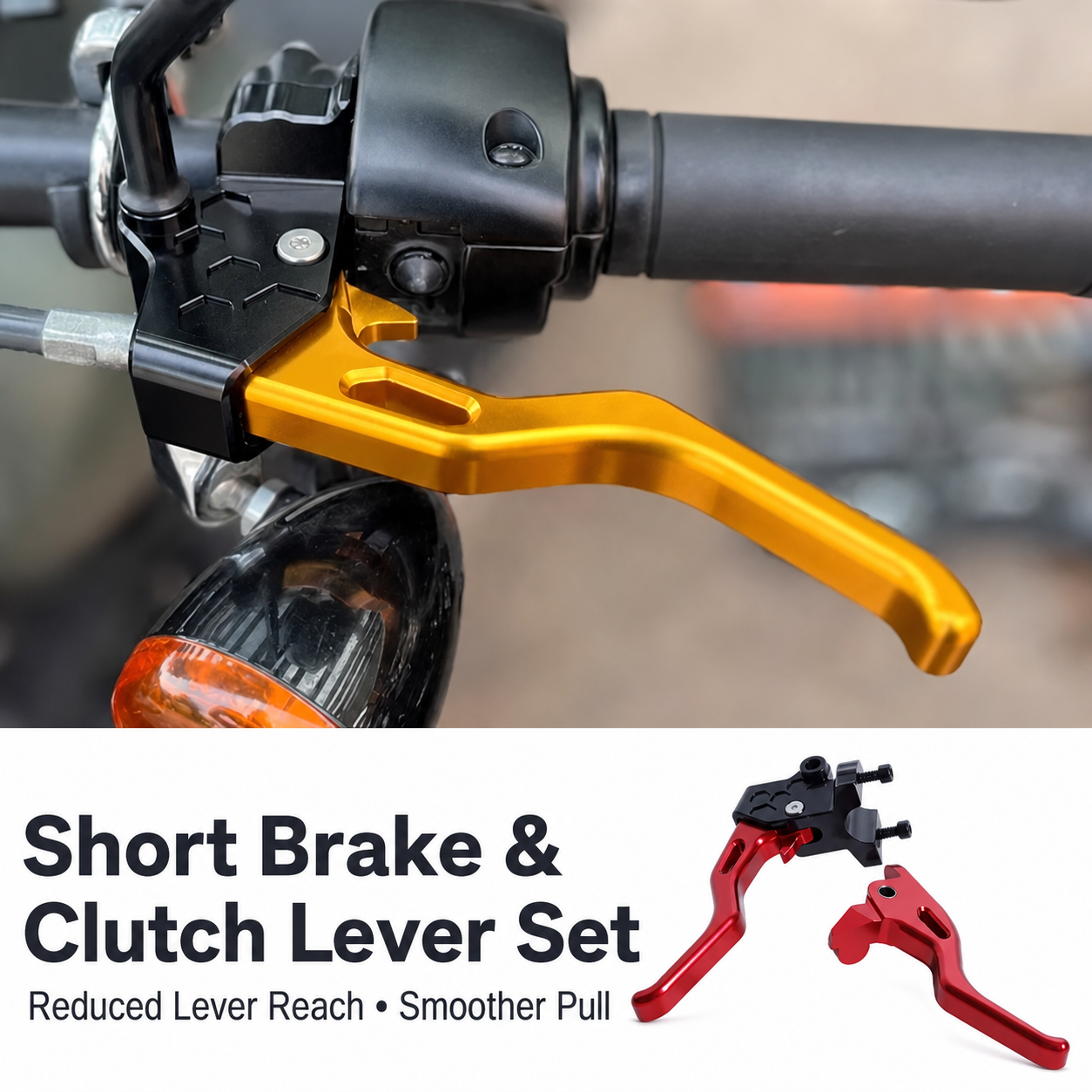 Short lever set hero