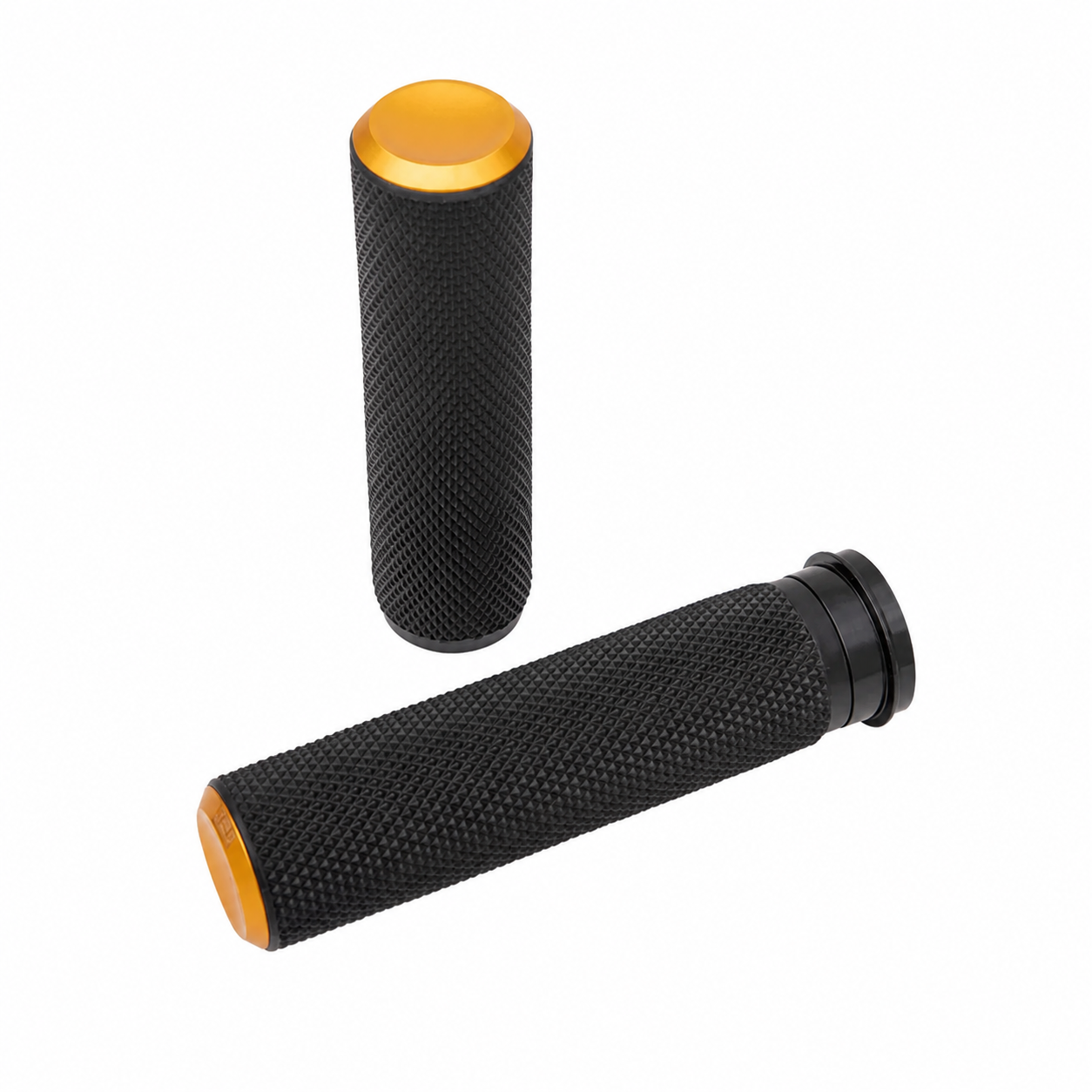 Gold knurled throttle-by-wire grips
