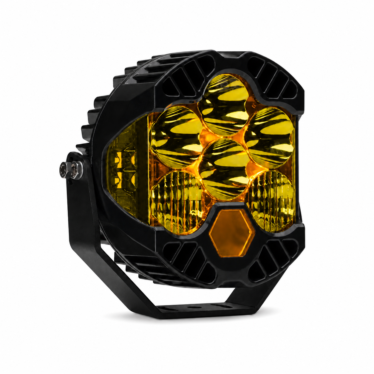 Amber multi-lens auxiliary headlight