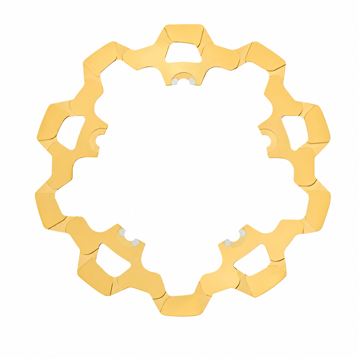 Gold front brake rotor