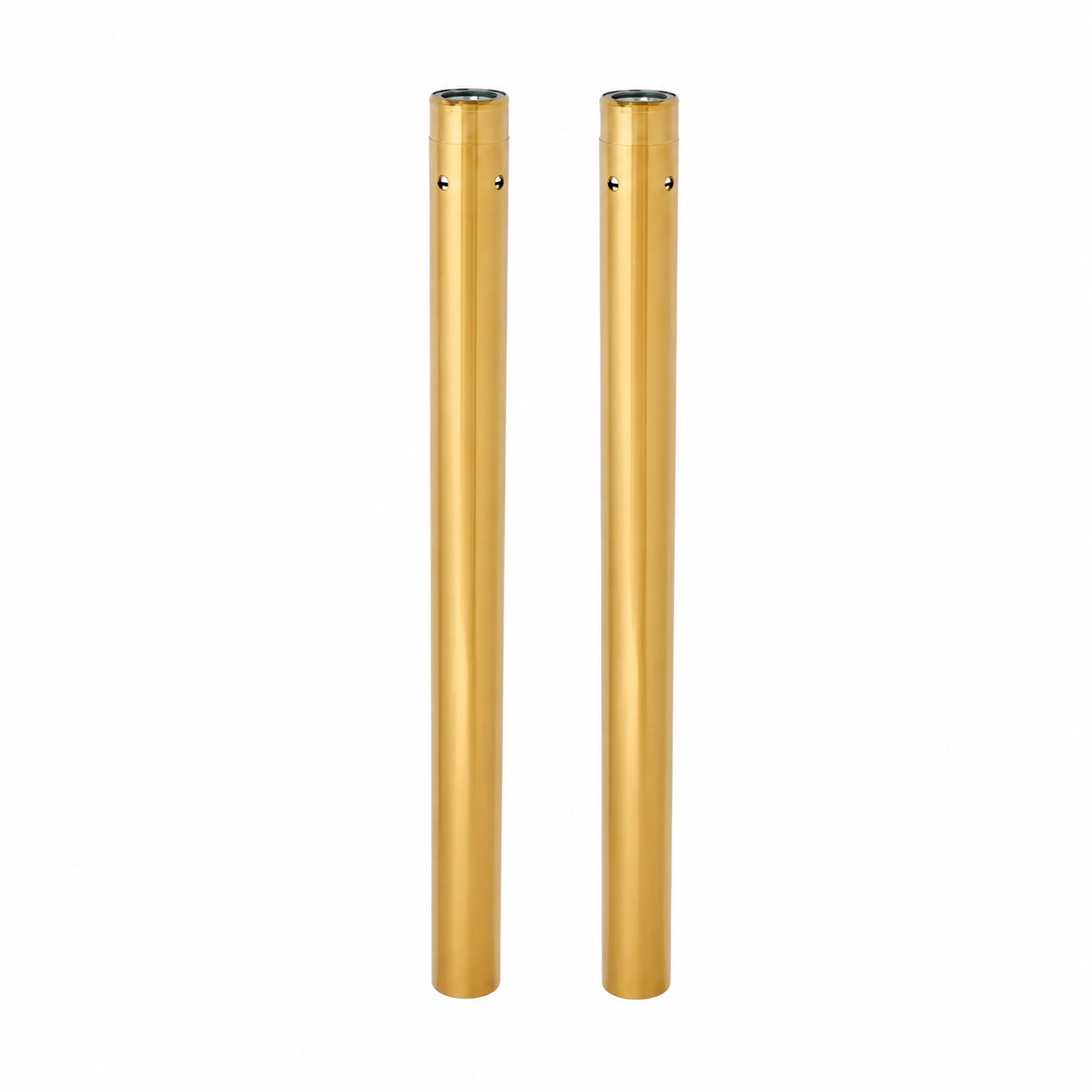Gold 49 millimeter fork tubes