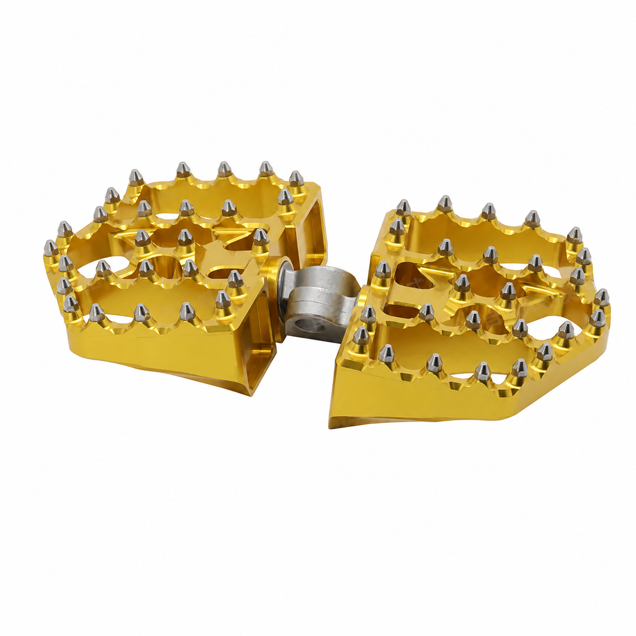 Gold V4 passenger foot pegs