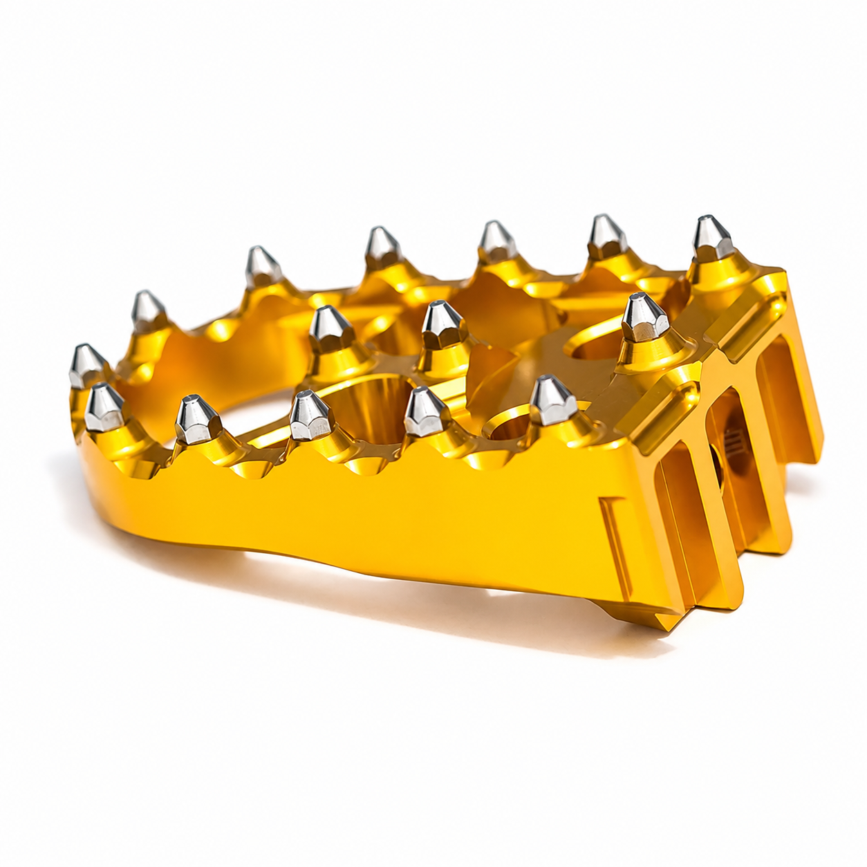 Gold brake pedal pad