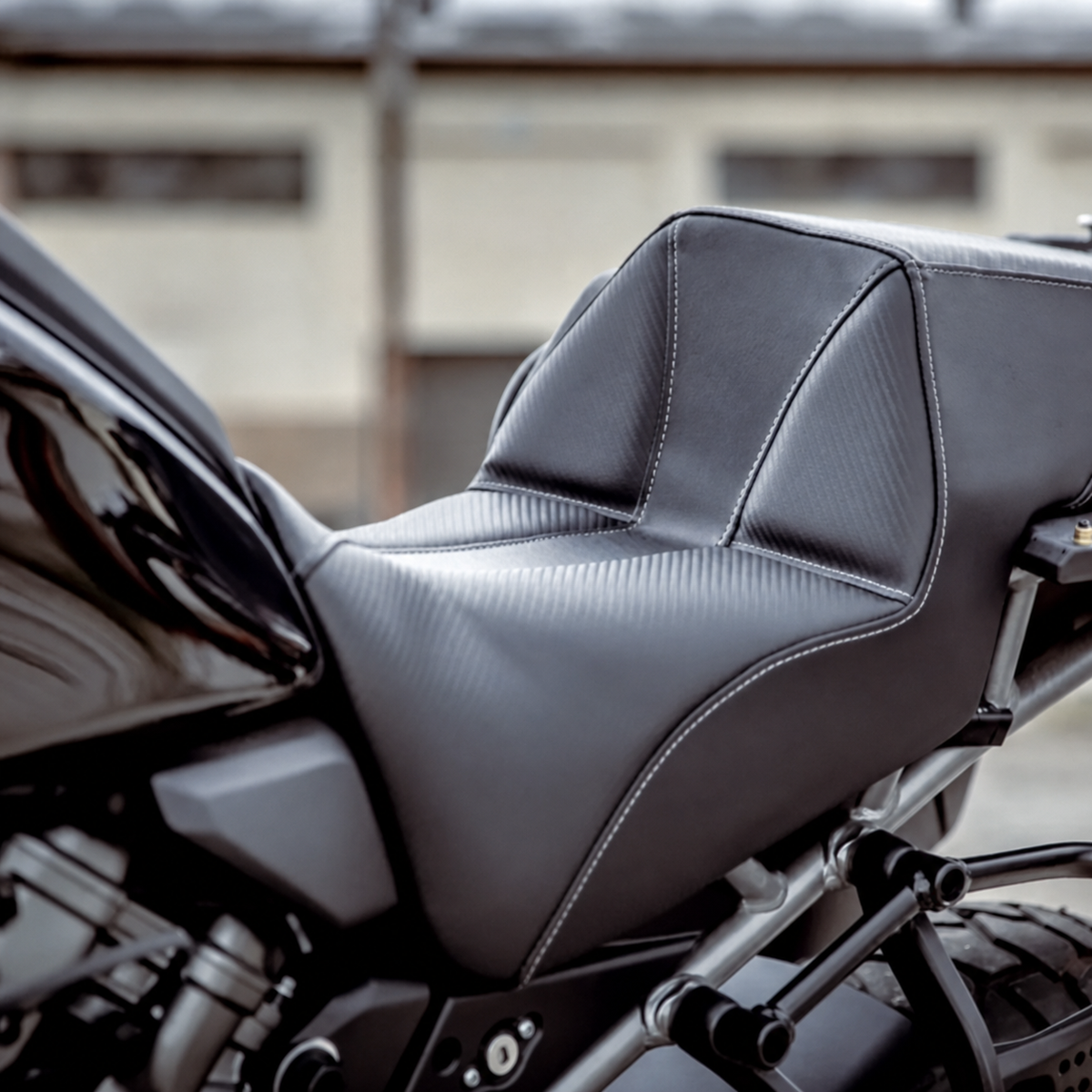 Pan America seat installed
