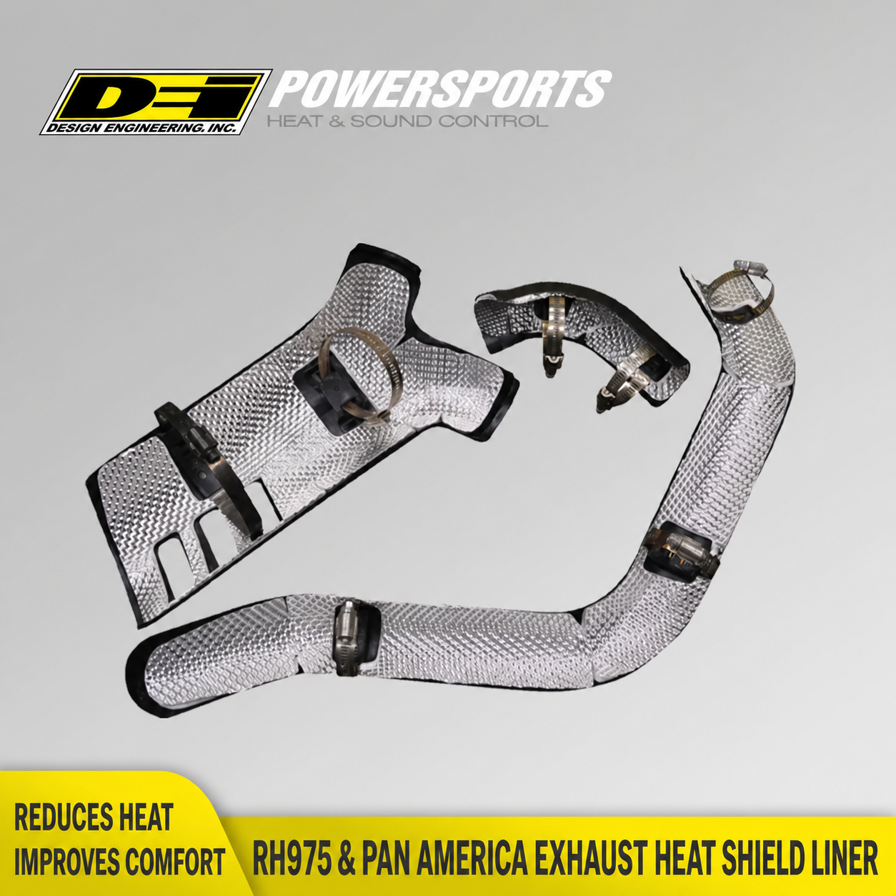 DEI exhaust heat shield liner kit
