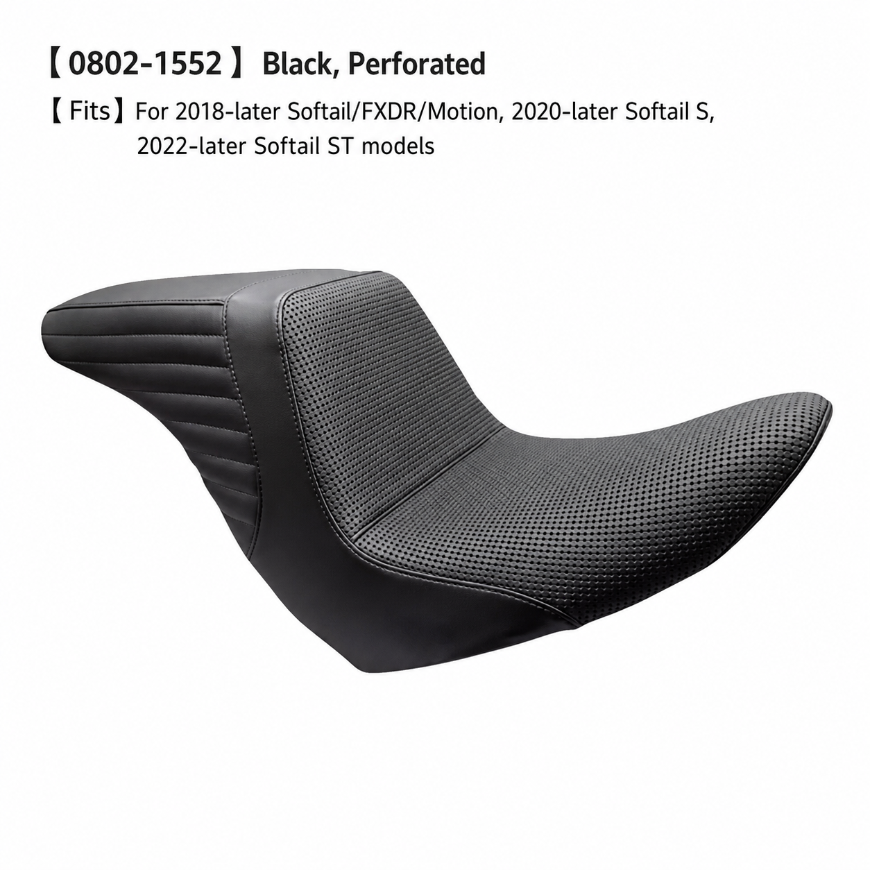 0802-1552 perforated seat