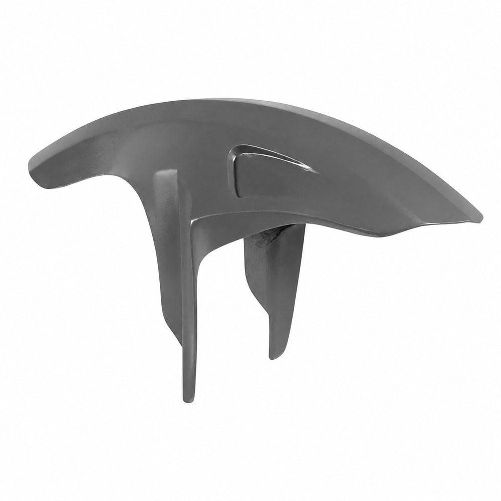 GP-Style Raw Front Fender for Harley-compatible Breakout