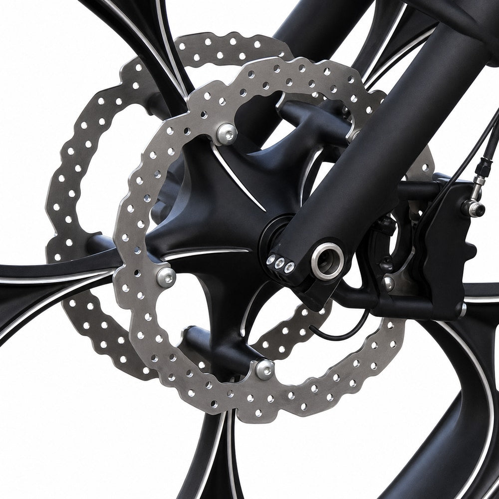 Dual Brake Disc Set for Harley-compatible Breakout