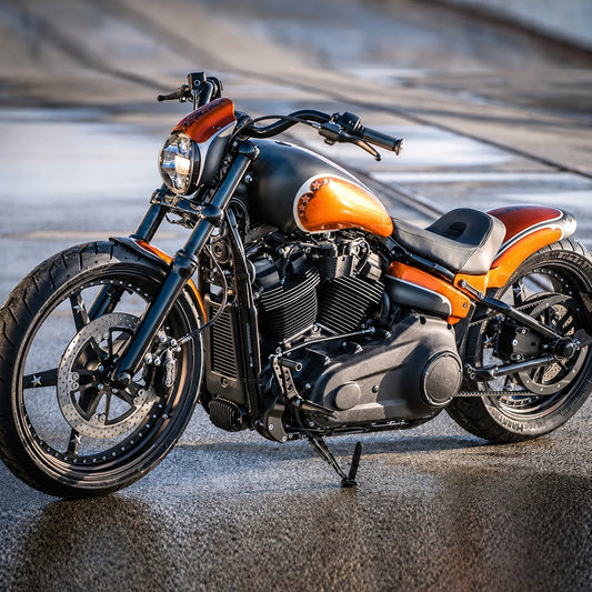Harley-compatible Street Bob ATLAS-style performance build