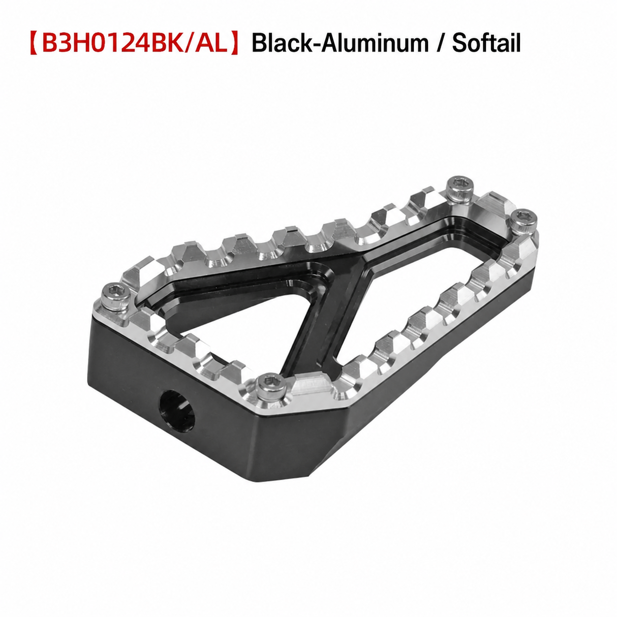 B3H0124BK/AL Black-Aluminum / Softail