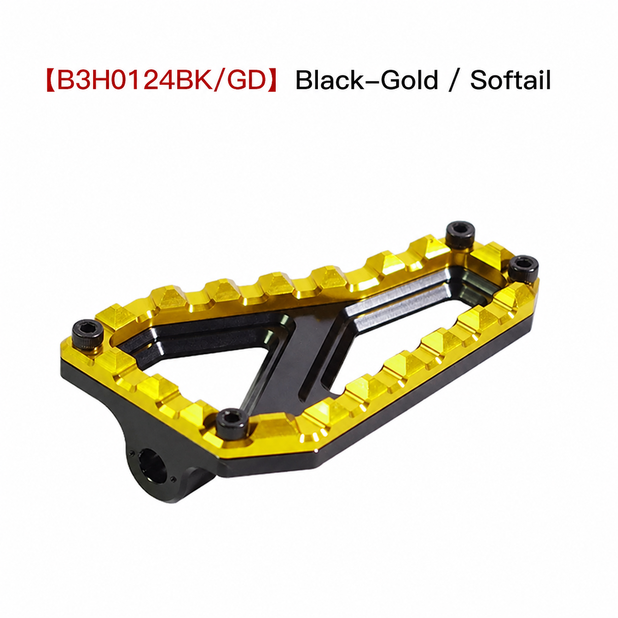 B3H0124BK/GD Black-Gold / Softail