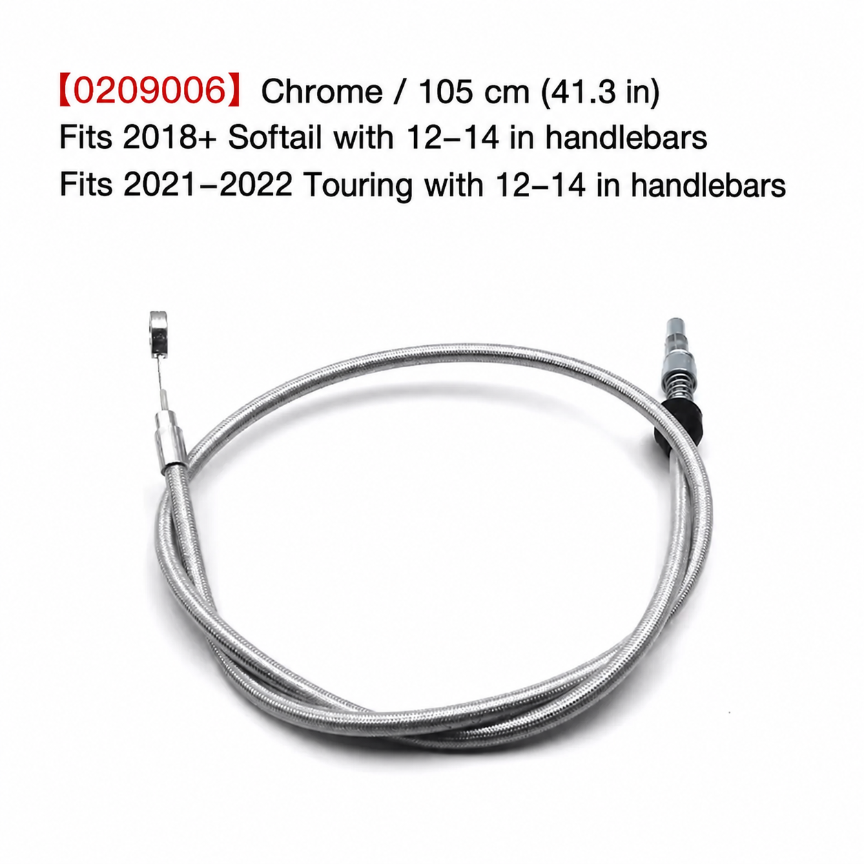 0209006 Chrome 105 cm clutch cable