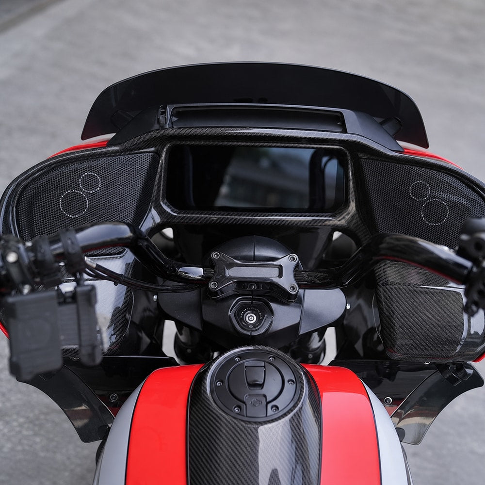 Unbranded twill carbon-fiber CVO styling parts